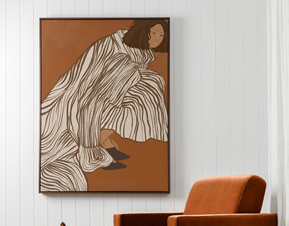 Delilah Divine Wall Art