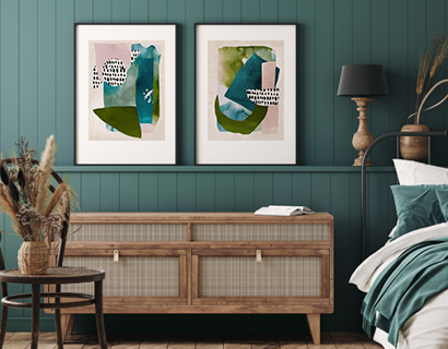 Paper Towns I & II Wall Art