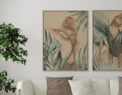 Intuitive & Empowered Wall Art